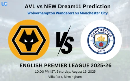 WOL vs MCI Dream11 Prediction