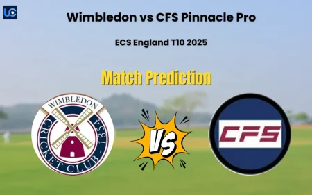 WIM vs CFS Match Prediction, ECS England T10 2025: Who will Win Wimbledon vs CFS Pinnacle Pro? Wimbledon vs CFS Pinnacle Pro Match Prediction
