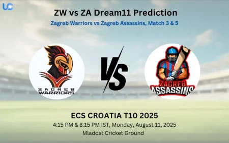 ZW vs ZA Dream11 Prediction