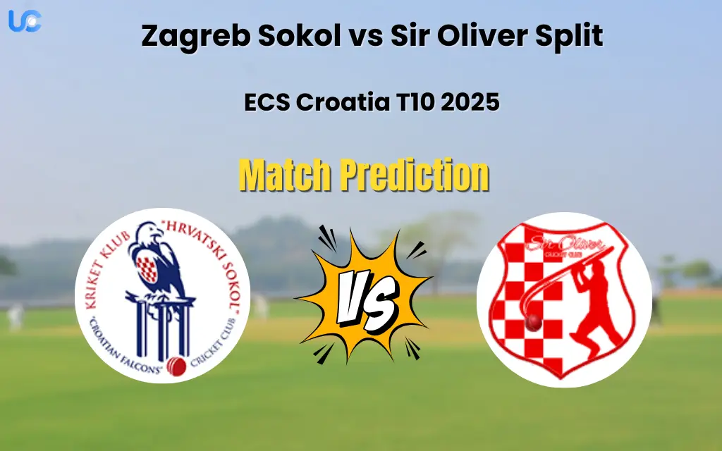 ZAS vs SOS Match Prediction, ECS Croatia T10 2025: Who will Win Zagreb Sokol vs Sir Oliver Split? Zagreb Sokol vs Sir Oliver Split Match Prediction