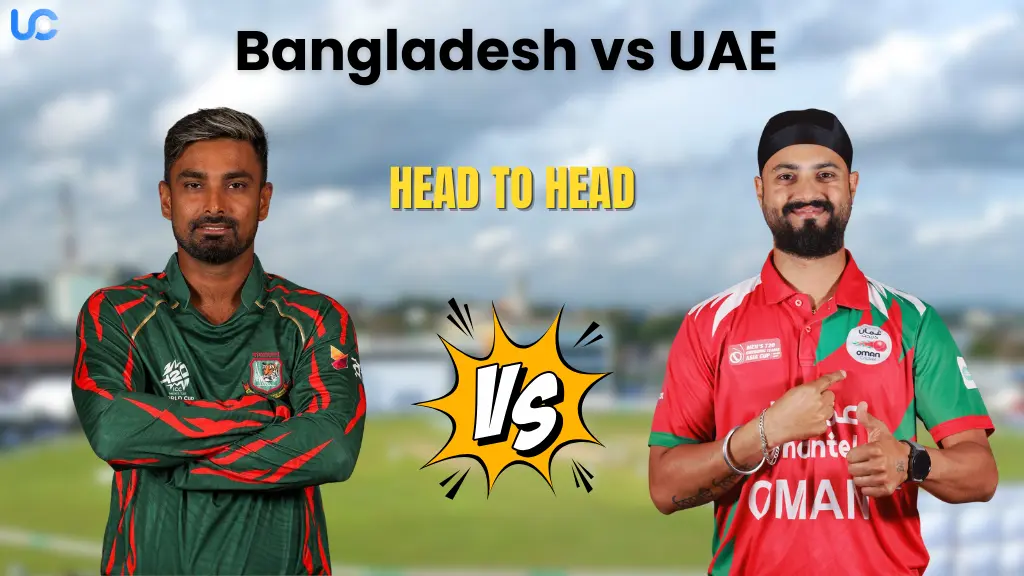 Bangladesh vs UAE Head to Head Record’s Bangladesh vs UAE Head to Head Record
