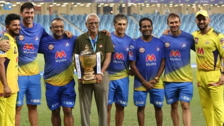 CSK Coaches And Support Staff