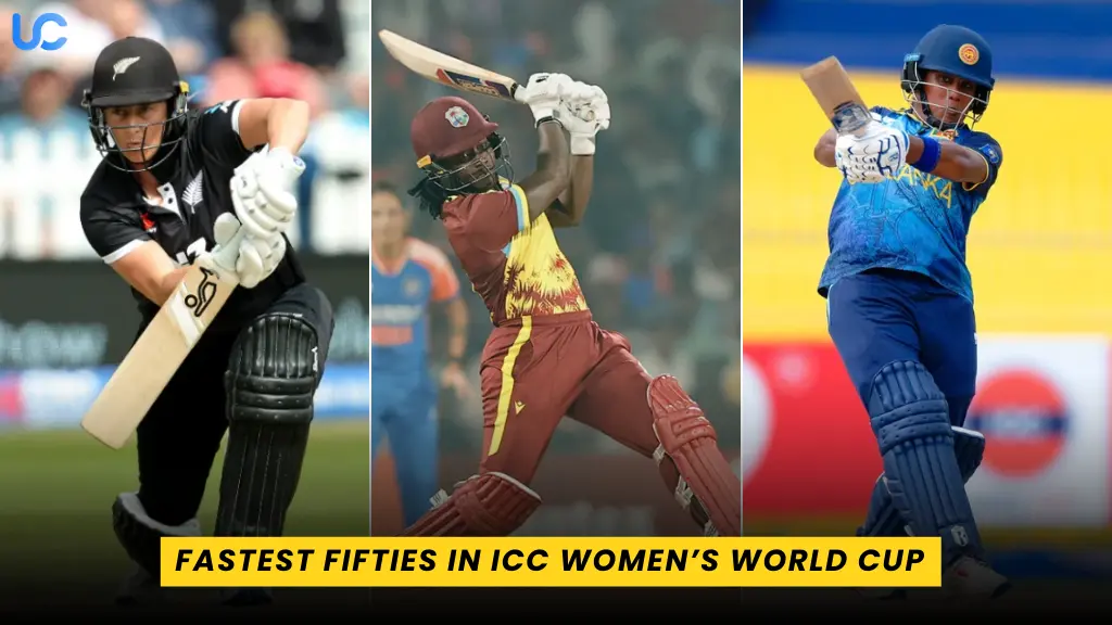 Fastest Fifties in ICC Women’s World Cup History
