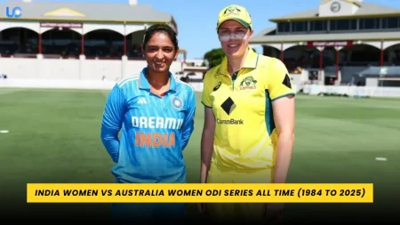 India Women vs Australia Women ODI Series All Time (1984 to 2025) India Women vs Australia Women ODI Series