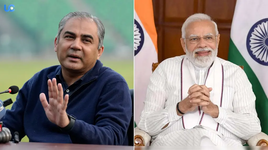 Mohsin Naqvi Criticizes PM Modi for Mixing Politics with Cricket Mohsin Naqvi Criticizes PM Modi for Mixing Politics with Cricket