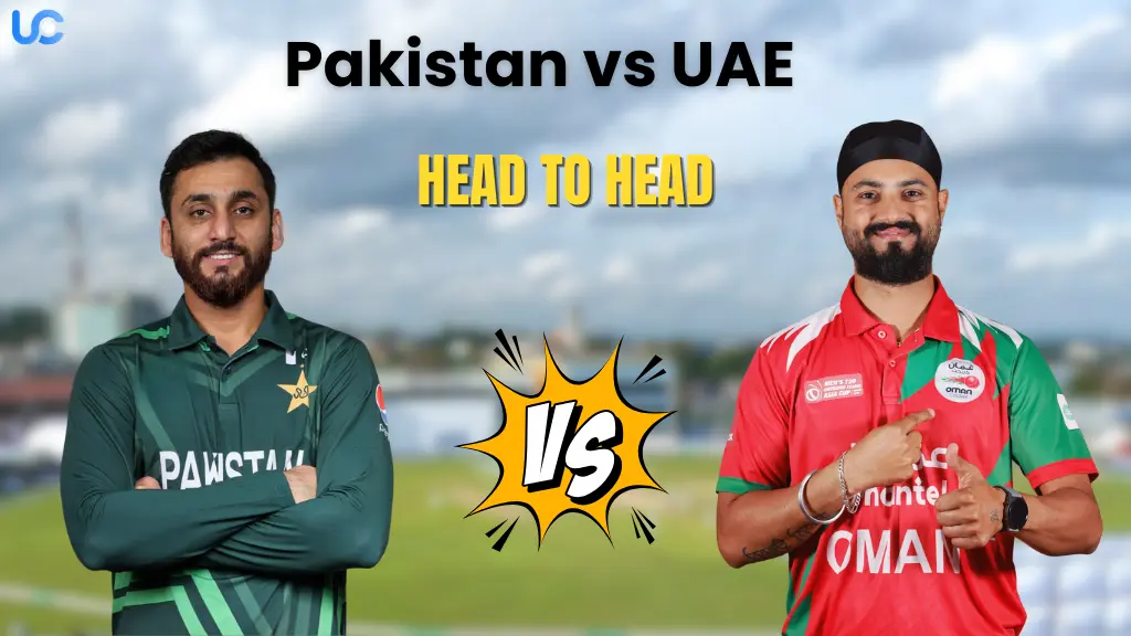Pakistan vs UAE Head to Head Record