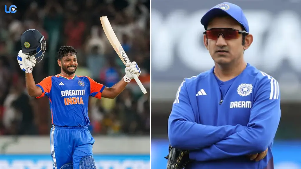 Sanju Samson and Gautam Gambhir