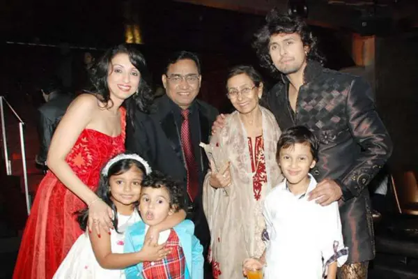 Sonu Nigam Family