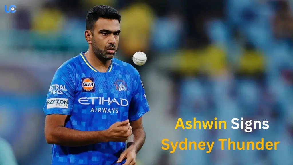 Sydney Thunder Signs Ashwin