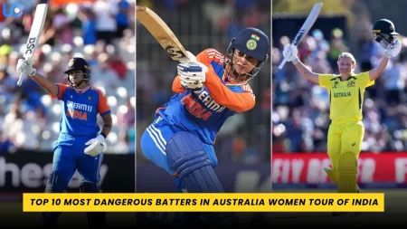 Top 10 Most Dangerous Batters in Australia Women Tour of India
