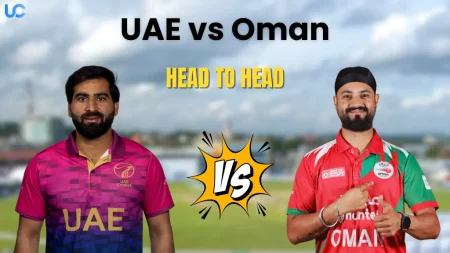 UAE vs Oman Head to Head Record