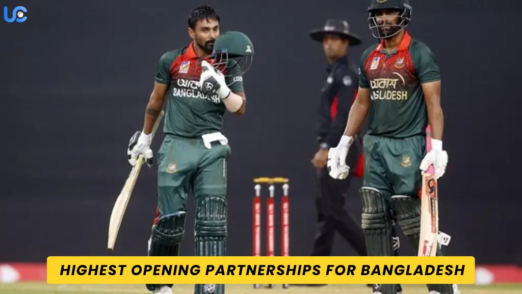 5 Highest Opening Partnerships for Bangladesh In ODIs 5 highest opening partnerships for Bangladesh in ODIs
