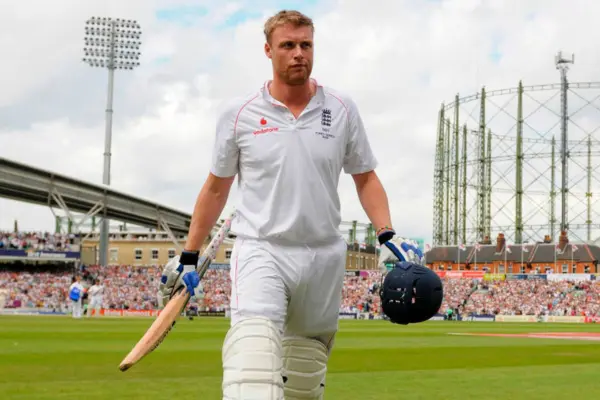 England’s Andrew Flintoff
