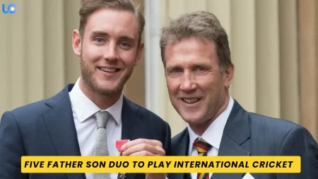 Five Father son duo to play international cricket 