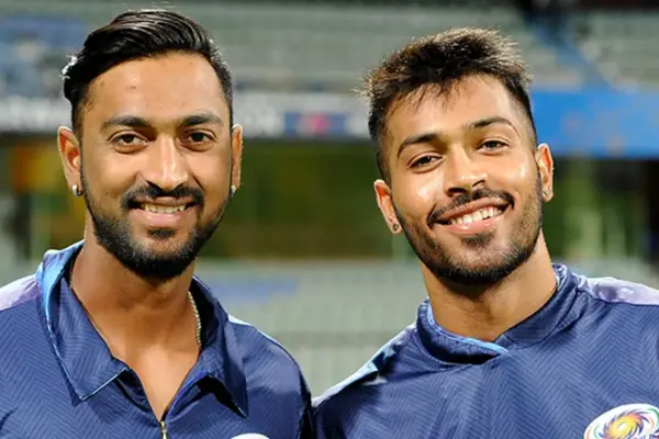 Krunal Pandya and Hardik Pandya | India