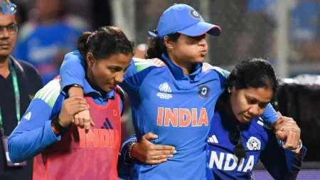 Pratika Rawal Injured, Ruled Out of World Cup Semifinal Clash Against Australia Pratika Rawal to miss semi final against Australia.