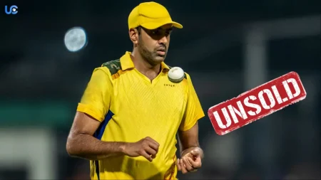 Ravichandran Ashwin Goes Unsold in ILT20 Auction, Shocking Fans R Ashwin goes unsold in ILT20 auction