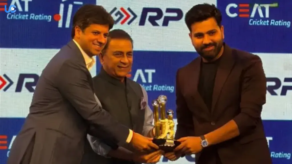 Rohit Sharma Honored with Special Memento for Champions Trophy Victory as Captain Rohit Sharma Honored with Special Memento
