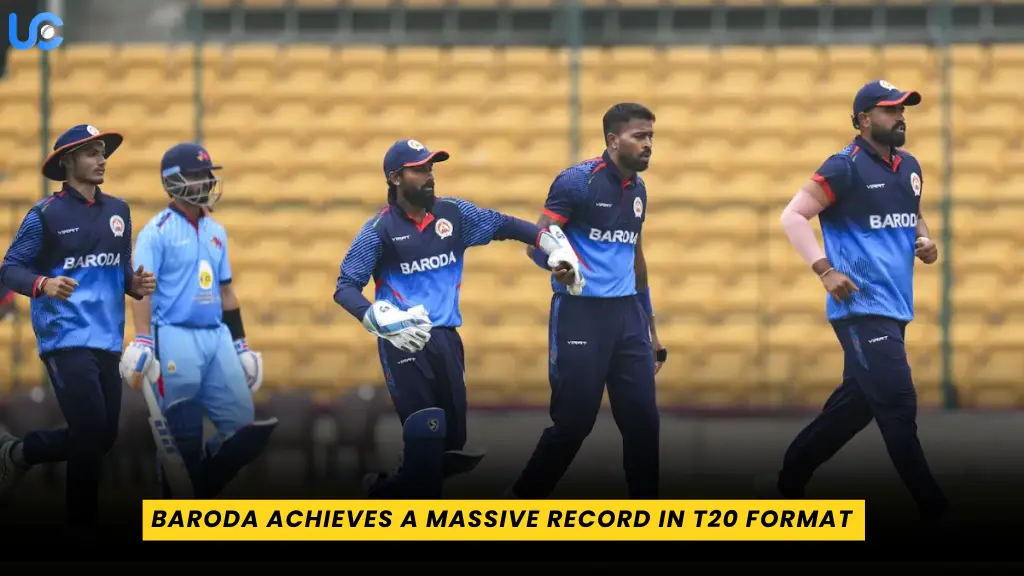 Baroda Achieves a Massive Record in T20 Format 