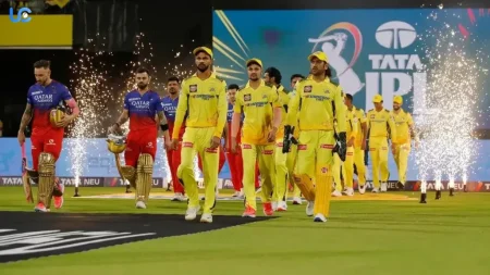 RCB And CSK Players