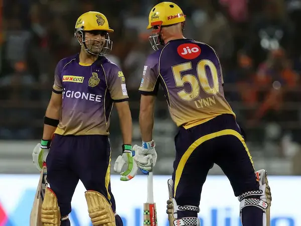 Gautam Gambhir and Chris Lynn