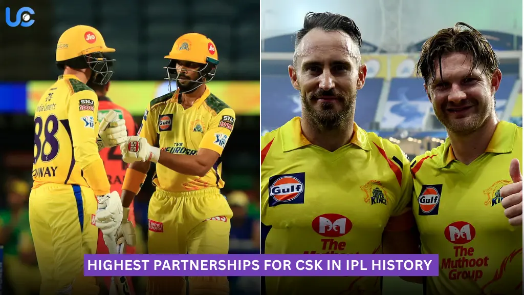 Highest Partnerships for CSK in IPL History 