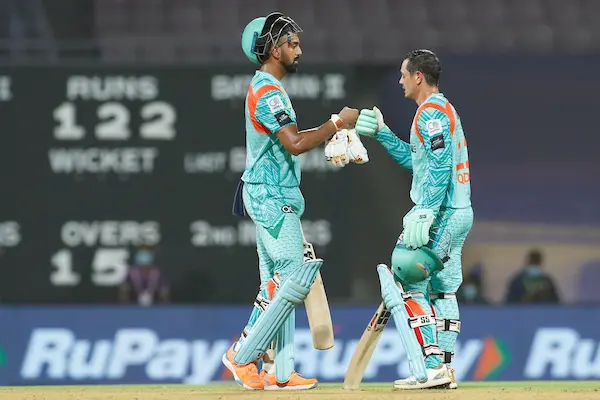 KL Rahul and Quinton De Kock