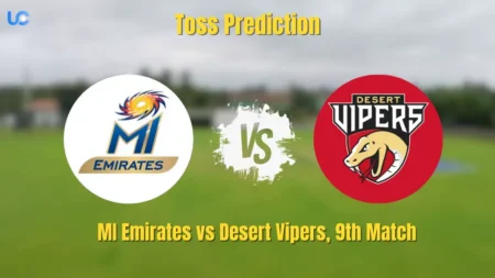 MIE vs DV Toss Prediction – Today 9th T20, International League T20, 2025-26 MI Emirates vs Desert Vipers Toss Prediction