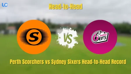 Perth Scorchers vs Sydney Sixers Head-to-Head Record Perth Scorchers vs Sydney Sixers Head-to-Head Record