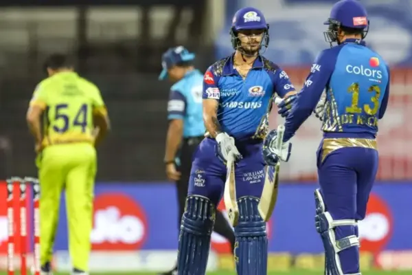 Quinton de Kock and Ishan Kishan: 116* vs CSK, Sharjah, 2020