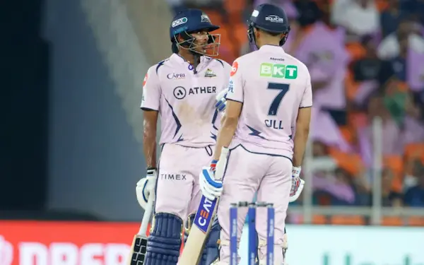 Sai Sudharsan and Shubman Gill