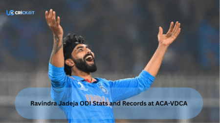 Ravindra Jadeja ODI Stats and Records at ACA-VDCA Ravindra Jadeja ODI Stats and Records at ACA-VDCA