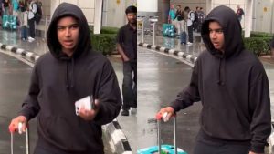 Sooryavanshi’s Playful Paparazzi Warning Goes Viral at Delhi Airport